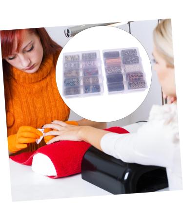 2 Boxes Nail Transfer Stickers Leopard Nail foil Nail Kits calcomanias para u as Snake Nail foil Transfer Stickers Nail Decoration Nail Decor Accessory Classic Nail Stickers Assorted Color 50X4X0.1CM - Buy Online on GoSupps.com