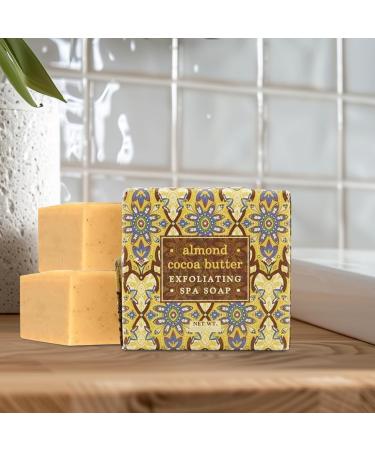 Greenwich Bay ALMOND COCOA BUTTER Scented Exfoliating Bar Soaps - 12 Pack of Mini 1.9 oz. Botanical Scented Bars - Perfect for Guest Bath Airbnb Salon Spa Hotel - Elegant Wrappers - Buy Online on GoSupps.com