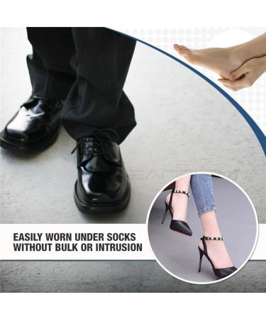 Medium Footed Anti-Slip Gel Pads for Pain Relief - Forefoot Cushion & Toe Spreader for Hallux Valgus Metatarsalgia Morton s Neuroma & Diabetic Foot Care - Buy Online on GoSupps.com