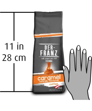 Der-Franz Caramel Coffee Blend - 3 x 500g Arabica and Robusta Beans - Buy Online on GoSupps.com