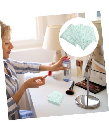 Buy NOLITOY 100pcs Adhesive Makeup Hand Palette - Disposable Clear Hand Held Blender & Mixer for Professionals | Waterproof & Breathable - Buy Online on GoSupps.com