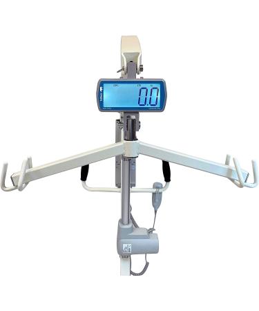 Tuffcare Digital Patient Lift Scale - Economy Rhino Large Display (600 lbs) | Universal Fit Scale for Hoyer, Invacare, McKesson, Joerns & More - Buy Online on GoSupps.com