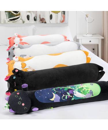 Hawaii 50 cm Kawaii Cats Plush Pillow - Soft Black Kitten Stuffed Animal Toy | Cuddly Gift - Buy Online on GoSupps.com