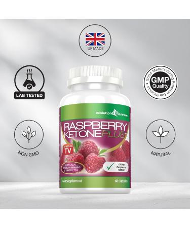 Raspberry Ketone Plus - 60 Capsules | Evolution Slimming TV Special - Buy Online on GoSupps.com