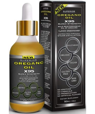Fulvic Minerals and Wild Oregano Oil - Drops - Fulvic and Humic Acid Bundled with Super Strength Mediterranean Oregano Oil (Oregano) - Buy Online on GoSupps.com