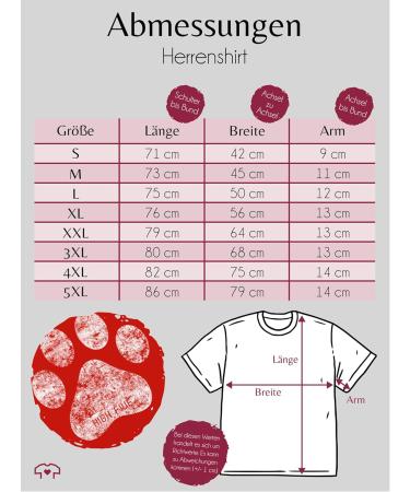 Shirtracer T-Shirt for Men | High Five Dog Paw Gift for Dog Owners | 5XL & Large Sizes Available - Buy Online on GoSupps.com