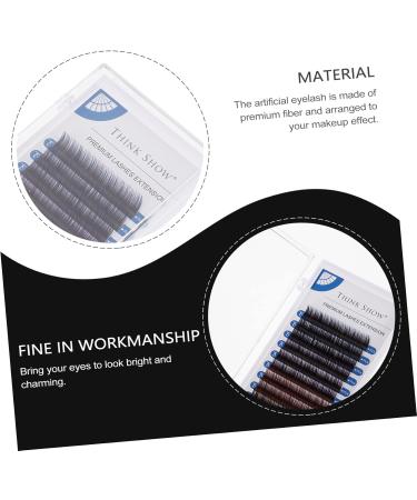 Mikinona 1 Box Eyelashes Pre Glued Lashes Faux Lashes Thick Eye Lash 3d Volume Lashes Soft Thick Lashes Wispy Lashes Natural Fake Lashes Women False Eyelash Fiber Miss Manual Adhesive - Buy Online on GoSupps.com