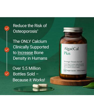 ALGAECAL Calcium & Collagen Bundle Hydrolyzed Collagen Complete with Clinically-Supported Verisol Fortibone & Fortigel Plus Vitamin D3 K2 Magnesium & Trace Minerals for Bone Health & Anti-Aging - Buy Online on GoSupps.com
