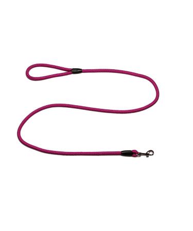 Leash - rope leash with hand loop Basic 10mm 27 colours 7 lengths (1.55 m pink) 1.55 m pink