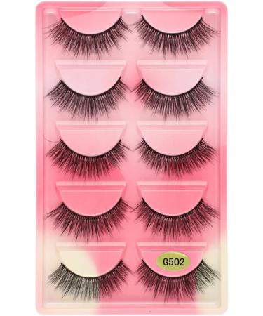 UAMOU 50/100/200 pairs Eyelashes faux mink lashes natural 3d mink eyelashes volume false lashes in bulk cilios Cheerfully (Color : G500 Size : 40 Boxes) - Buy Online on GoSupps.com