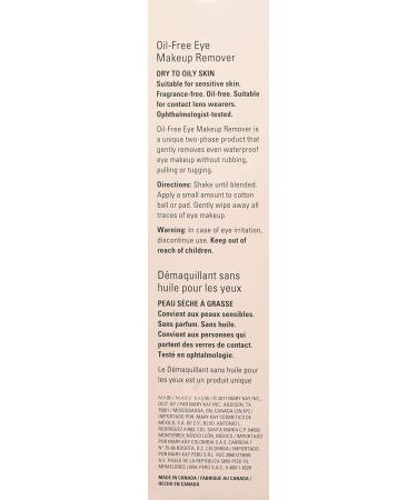 Mary Kay Oil-Free Eye Makeup Remover 3.75 fl. oz. - Gentle Makeup Removal for Sensitive Eyes - Buy Online on GoSupps.com