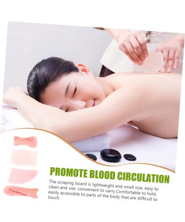 Buy Homsfou 12 STK Stone Scraping Massage Tools | Gua Sha Beauty Kit for Facelift & Skin Care | International Shipping Available - Buy Online on GoSupps.com