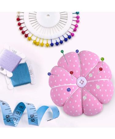 eZAKKA Pin Cushion Wristband - Polka Dots Pink | Wearable Needle Pincushion for Sewing & Quilting - Buy Online on GoSupps.com