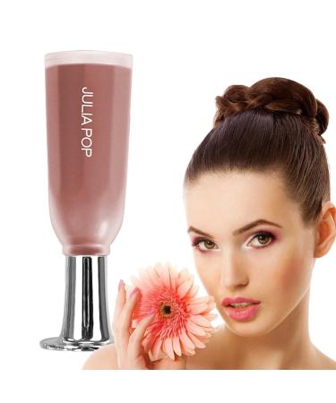 Face Blushing Cream | Liquid Blusher Makeup Wand | Natural-Looking Blush Makeup Liquid Moisturizing Makeup Blush for Eye Cheek Face Tosier 03#almond