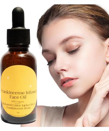  G n rique Frankincense Resin Infused Castor Oil 8/3/3 Centimeters Organic Face Oil Lightweight Face Moisturizer 1oz Natural for Hydrating and Massaging Skin - Buy Online on GoSupps.com