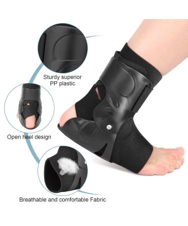 Adjustable Ankle Brace & Drop Foot Brace for Plantar Fasciitis Relief - Compression Socks for Injury Recovery & Joint Pain - Buy Online on GoSupps.com