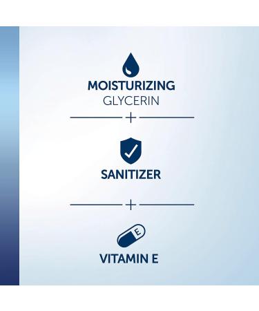 Vaseline Clinical Care Hand Sanitizer Lotion 2-In-1 - 3 Count, 8 Oz | Hydrating Skin Care, Moisturizes & Eliminates Bacteria - Buy Online on GoSupps.com