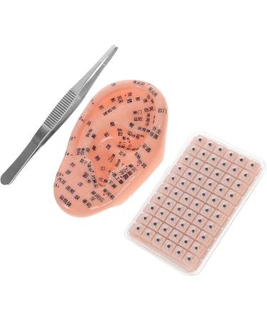 Hemoton 2 Sets Auricular Tools Model Kits - Ear Pressure Relief Magnetic Beads Stickers - Disposable Silicone Pe Aluminum Alloy Press Paste - Buy Online on GoSupps.com