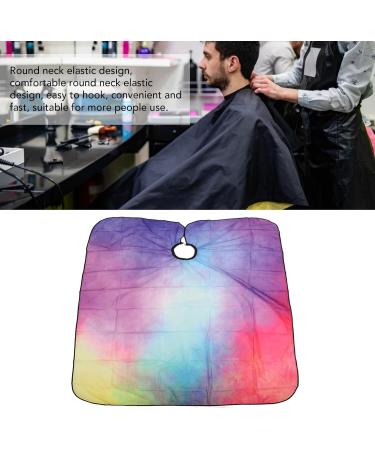 Professional Waterproof Hair Cutting Cape - Tie Dye Salon Apron with Neck Buckle for Hairdressers & Stylists - Buy Online on GoSupps.com
