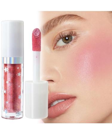  G n rique Liquid Blush Fluid Blush for Cheeks Long-Lasting Blush | Liquid Blusher Shimmer Red Stick Light Misty Naturally - Skulpta - Look For Beauty-faire -up - Buy Online on GoSupps.com