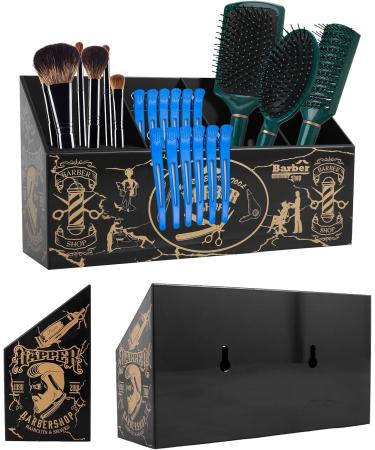 DRBIT Hair Scissor Holder 5 Compartments Hair Cutting Scissors Holder with Removable Sponge Liner Efficient Salon Shear Holder 10.6 3.1 5.5 Inch Salon Scissors Holder Hair Scissors Organizer - Buy Online on GoSupps.com