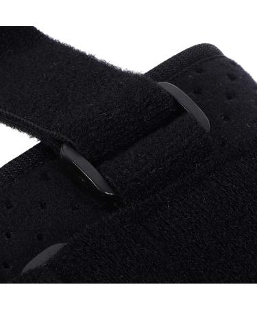 ZJchao Foot Drop Ankle Orthotic Support Brace - Leg & Foot Fixing Strap for Fracture Sprain Injury - Adjustable Black Splint - International Shipping - Buy Online on GoSupps.com