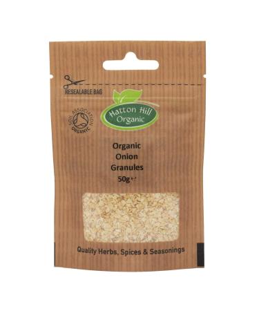 Organic Onion Granules 50g by Hatton Hill Organic - Buy Online on GoSupps.com