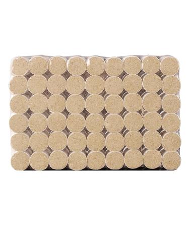 BUNIQ MOXIBUSITION STICKS piece MOXA 1 set 54 pieces Moxa bar handmade 10/1 natural cones moxa rolls for moxibustion light brown
