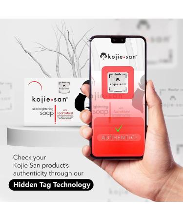 Kojie San Skin Brightening Soap - Original Kojic Acid Soap for Face & Body - Cosmetic Soap for Beautifully Fresh Skin (2 X 65g Bars) - Buy Online on GoSupps.com