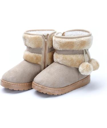 Yeeteepot Baby Winter Booties - Warm Snow Boots for Girls & Boys | Anti-Slip Toddler Shoes - Buy Online on GoSupps.com