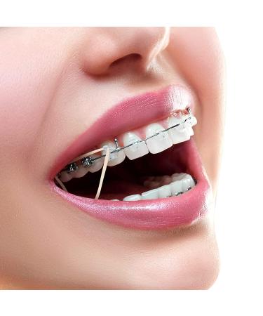 500 Pack 1/8 Orthodontic Elastic Rubber Bands - Ideal for Tooth Gap, Dreadlocks, Doll Hair, Braids, Horse Mane & Tail - Includes 5 Pcs Elastic Placer - 3.5 Oz - Buy Online on GoSupps.com