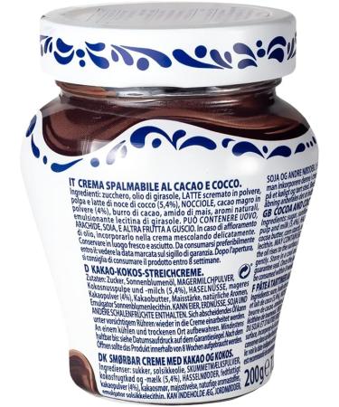 Fabbri Cr me Tartiner 200 g P te Tartiner Gourmande au Cacao et Caramel Sal Id ale Petit-D jeuner et Dessert (Cacao & Noix de Coco) - Buy Online on GoSupps.com