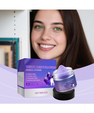  Vhjlfig Teeth Whitening Powder 30g of Dental Powder for Adults | Powder to Restore Teeth | For Freshness Oral Hygiene Cleaning Adults Family Morning - Buy Online on GoSupps.com