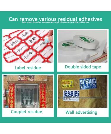 Adhesive Remover Spray Sticker Lifter and Stain Remover - Effective and Portable Adhesive Cleaner Sticker Lifter for Home Furnishings and Work Space Rowces - Buy Online on GoSupps.com