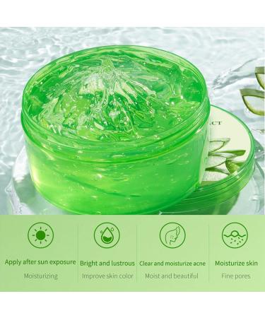 Organic Aloe Vera Gel for Face - Hydrating Cooling & Soothing After Sun Care | 10.58 fl. oz | Natural Skin Care Beauty Products International Shipping - Buy Online on GoSupps.com