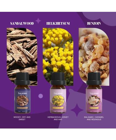 Lake Sleep Essential Oil Set Aromatherapy Gift with Vetiver Lavender & More (6x10 ml) - Pure Fragrance Oils for Diffusers & Humidifiers - Buy Online on GoSupps.com