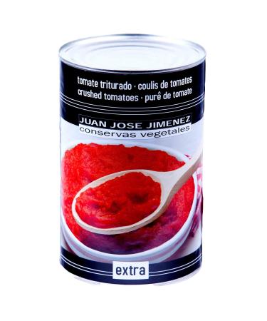 Sieved TOMATO SAUCE base tin 'Salsa de Tomate' - Gluten Free - Vegetarian - Vegan 4kg tin