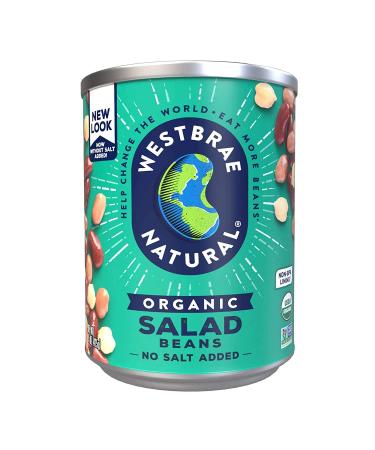 Westbrae Natural, Vegetarian Organic, Salad Beans, 15 oz