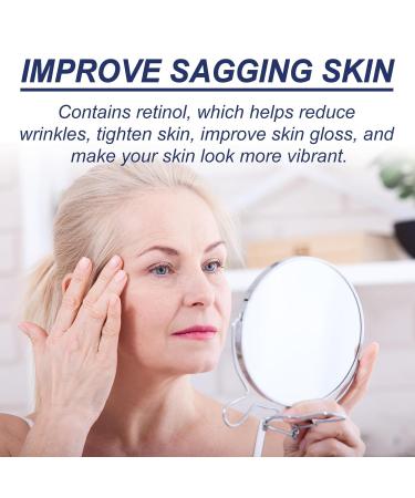 Moisturizer Face Cream with Retinol Collagen & Hyaluronic Acid | Anti-Aging Hydrating Lotion for Men & Women - 1.7 oz - Buy Online on GoSupps.com