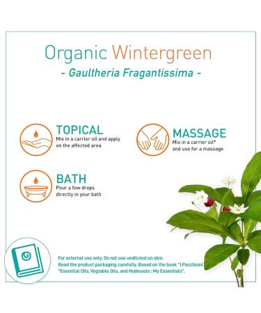 Puressentiel Organic Wintergreen Essential Oil 0.3 oz Unisex Tea Tree | International Shipping - Buy Online on GoSupps.com