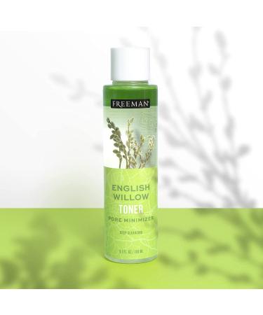 Freeman Beauty English Willow Toner - Pore Minimizer & Deep Cleansing (6.1 fl oz) - Buy Online on GoSupps.com