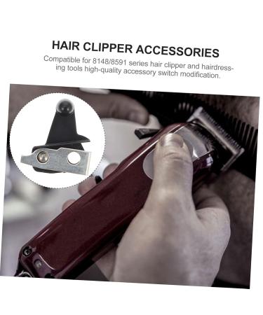 IWOWHERO Hair Trimmer Repair Tool Electric Clipper Replacement for Hair Replacement Power Hair Clipper Hairdressing Tool Hair Trimmer Accessories for Hair Appendix Plastic Refit 2X2X1CM Black - Buy Online on GoSupps.com