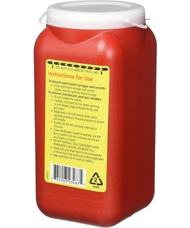 BD Sharps Disposal by Mail: Convenient Worry-Free Container with Prepaid Postage - Buy Online on GoSupps.com