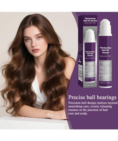  WJnflQN Roll-On For Hair Growth - Hair Volumizing Solution 15ml | Gentle Scalp Nourishing Oil - For Smooth Curly Damaged Hair Thinning Dry Daily Travel - Buy Online on GoSupps.com