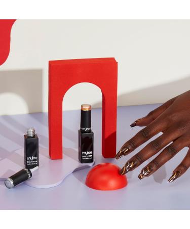 Mylee Liner Gel Nail Polish 7ml Silver Screen with Built-In Nail Art Brush | UV/LED Soak-Off Manicure Pedicure | Long-Lasting & Easy to Apply | MGL0106 - Buy Online on GoSupps.com