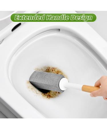 SUBEKYU Pumice Stone Toilet Bowl Cleaner - 2 Pack with Handle | Effective Toilet Cleaning Solution - Buy Online on GoSupps.com