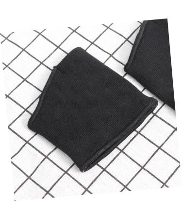 Heel Cushioning Pads & Metatarsal Sleeve Set for Hallux Valgus & Bunion Relief - Black, 2pcs - Buy Online on GoSupps.com