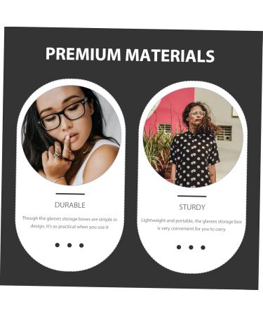 Buy Hapinary Double-Layer Glasses Case - Ideal for Eyeglasses & Contact Lens Storage | International Shipping Available - Buy Online on GoSupps.com