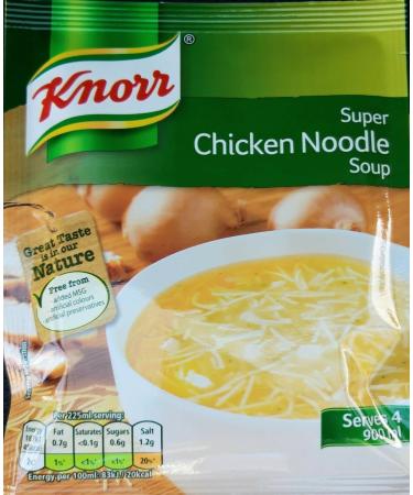 Knorr Knorr Super Chicken Noodle Soup 6 x 51g