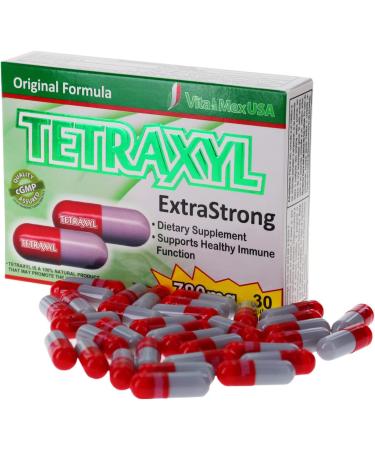 Tetraxyl 780 mg Extrastrong Herbal Supplement - Supports Healthy Immune Function - 30 Capsules - Buy Online on GoSupps.com